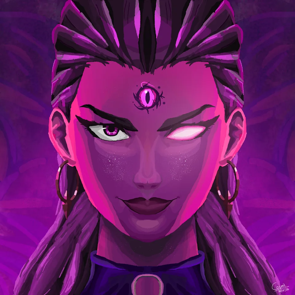 Valorant fanart of Reyna